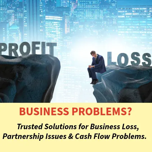 Business problem solutions for loss, partnership disputes and cash flow through Vedic astrology